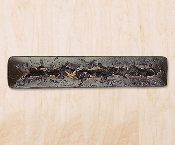 Glacier Cabinet Hardware Pull, Polished Pewter