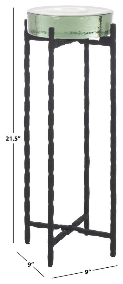 Safavieh Couture Kathaleen Cast Glass Drink Table