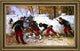 EtienneProsper BerneBellecour L'Attaque Framed Premium Canvas Print, 18"x27"