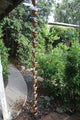 Autumn Oak Rain Chain With Installation Kit, 10 Foot