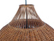 Handoven Wicker Pear Pendant Lamp, Natural, Brown