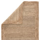 Jaipur Living Aboo Natural Solid Beige Area Rug, 5'x8'