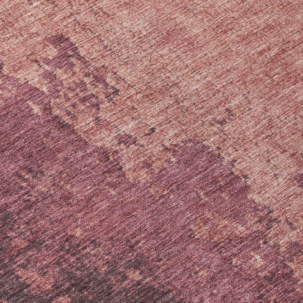 Machine Washable Indoor/Outdoor Chantille ACN1904 Coral 8' x 10' Rug