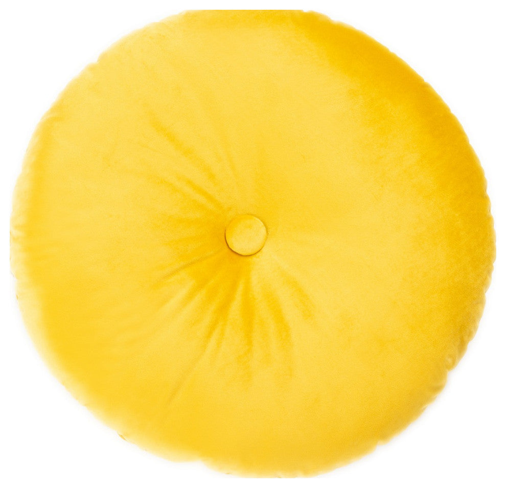 Safavieh Vallory Pillow Golden Yellow 16" X 16"