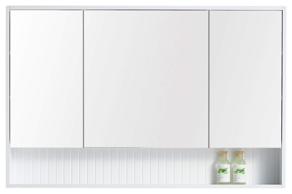 Venezian 18" Medicine Cabinet, White, 45"