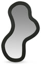 Oblique Mirror, Black, 28" X 48"