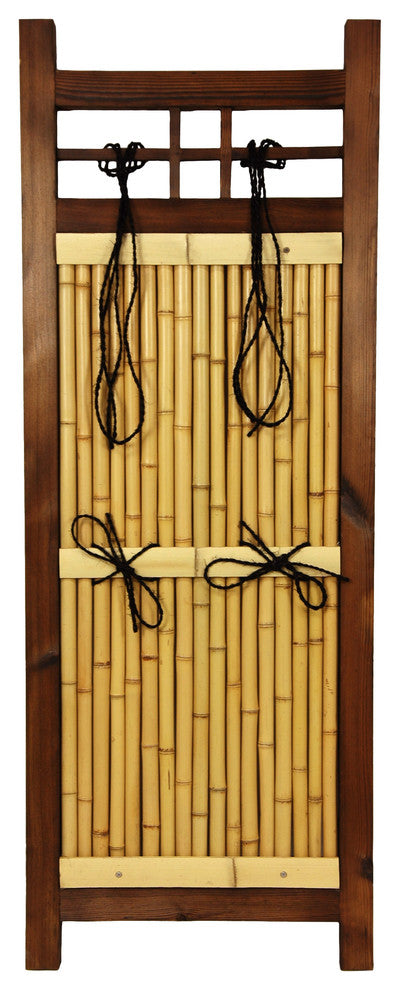 4'x1' Japanese Bamboo Kumo Fence
