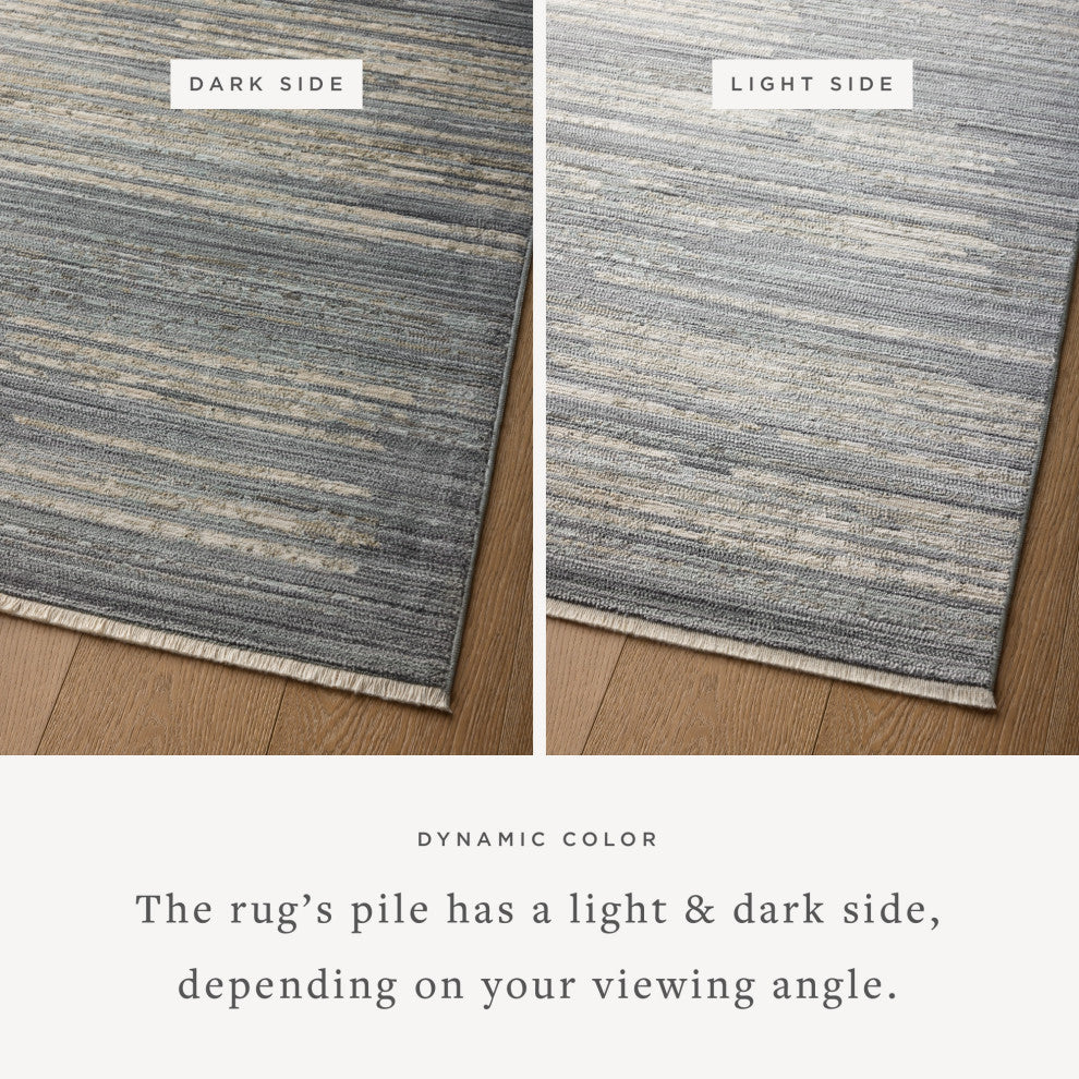 Loloi II Wade Ocean / Sand 5'-3" x 7'-9" Area Rug