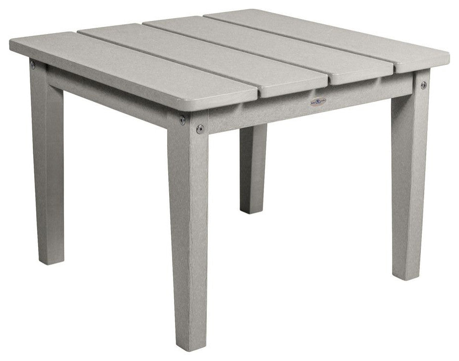 Adirondack Large Side Table, Cove Gray