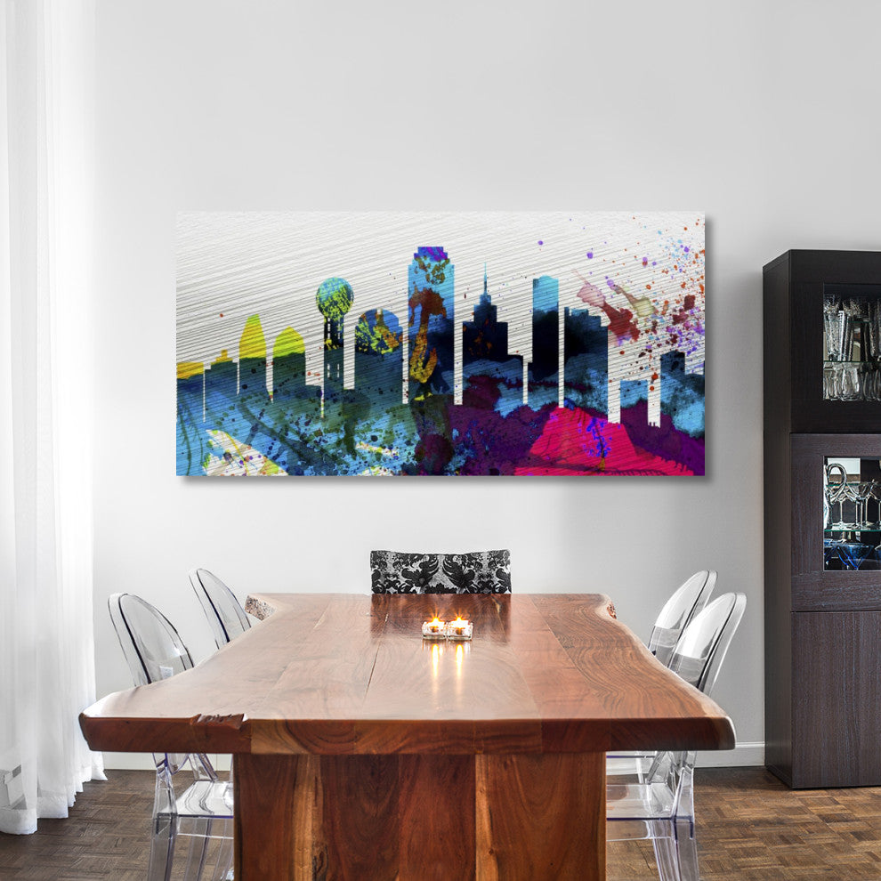 "Dallas City Skyline" Fine Art Print