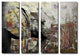 Saddle Ink Elephant II 4-Panels