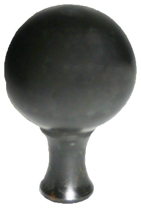 Royal Designs Small Ball Antique Lamp Finial, Brass Lamp, Set of 2
