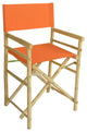 Bamboo Director's Chair, Set of 2, Pottery