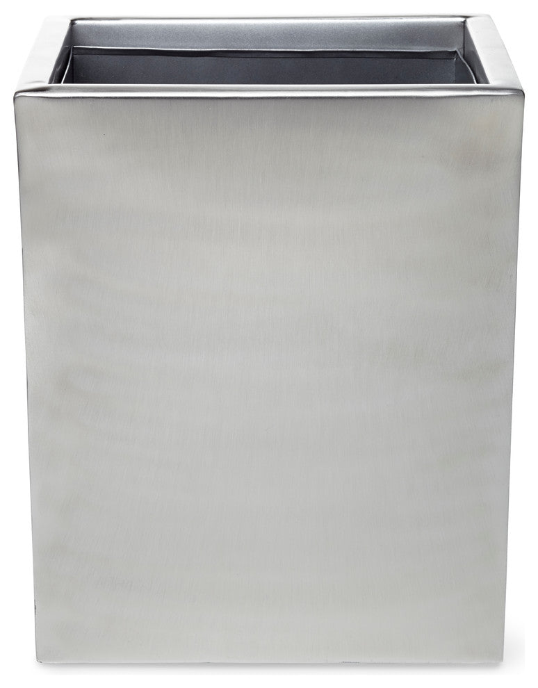Modern Bath Satin, Waste Basket With Liner