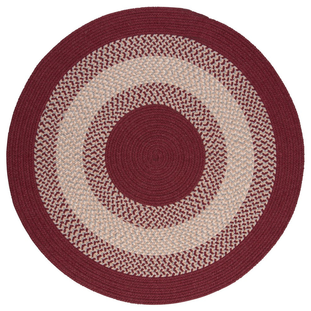 Colonial Mills North Ridge NG79 Berry Traditional Area Rug, Oval 2'x8'