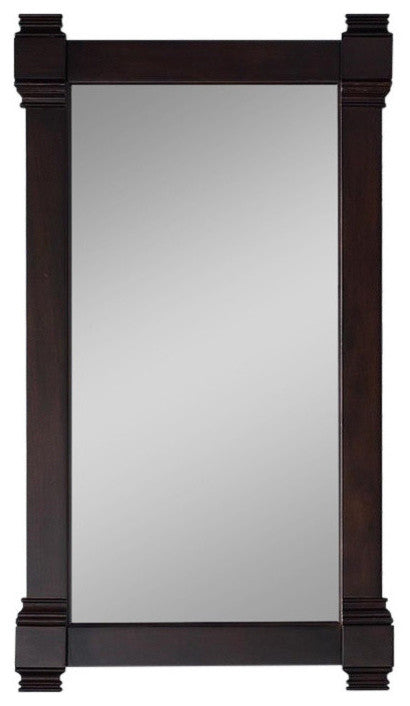 Brittany 22" Mirror, Burnished Mahogany