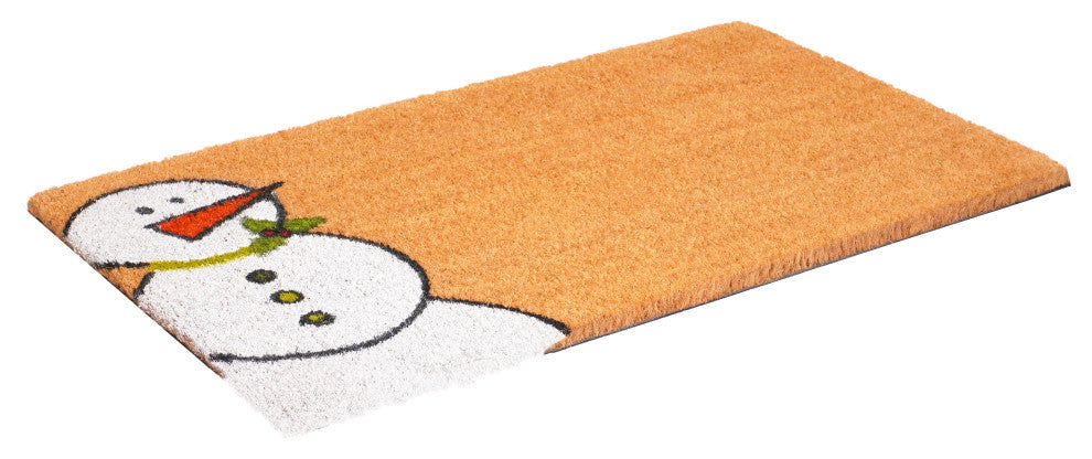 Calloway Mills 107571729 Winter Snowman Doormat, 30x48
