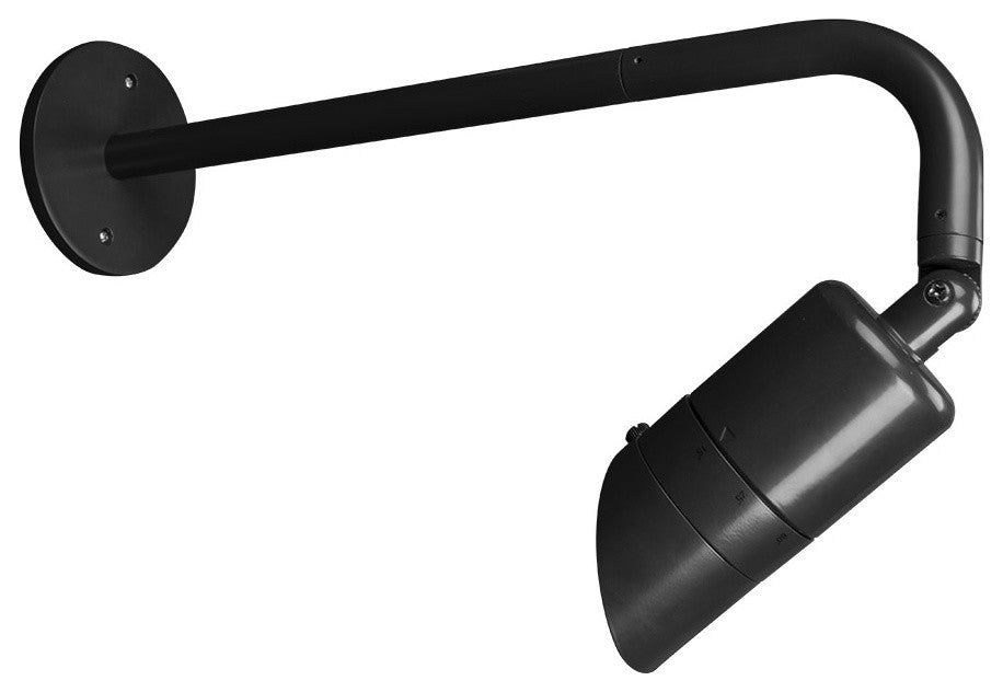 Endurance LED Single Signage-Light 3000K, Architectural Black