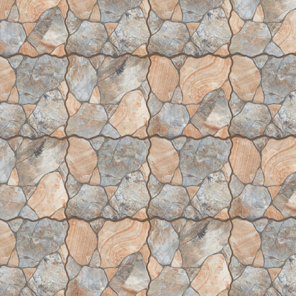Canet Marron Porcelain Floor and Wall Tile