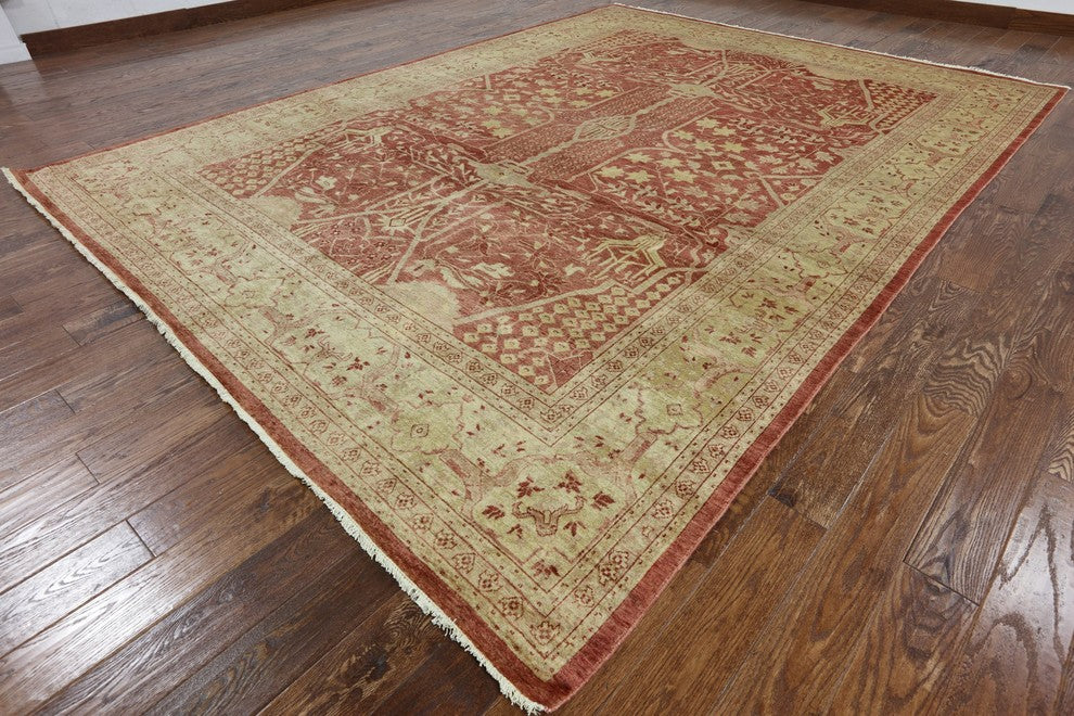 9'x12' Oriental Handmade Peshawar Area Rug, W2232