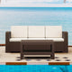 Compamia Monaco Patio Sofa, Brown
