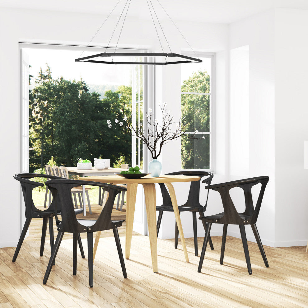 Lune LED Pendant 3000K, Aluminum, 32"