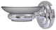 Prestige Que New Wall Mounted Soap Dish, Polished Chrome