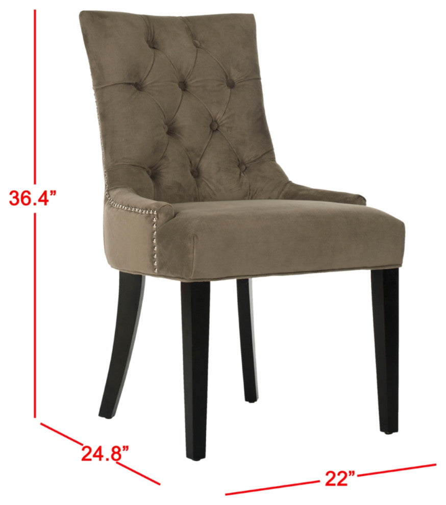 Safavieh Abby Side Chair, Grey