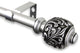 Tilly Curtain Rod, Satin Nickel, 84-120"