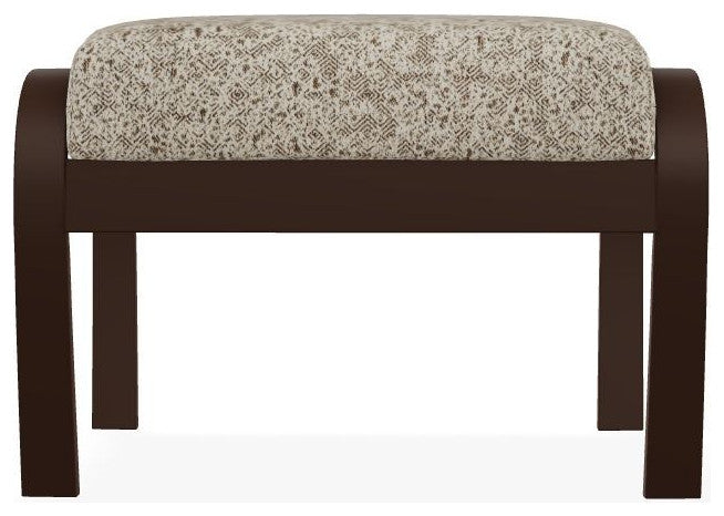 Belle Isle Cushion Outdoor Ottoman, Restore Sparrow/Kona