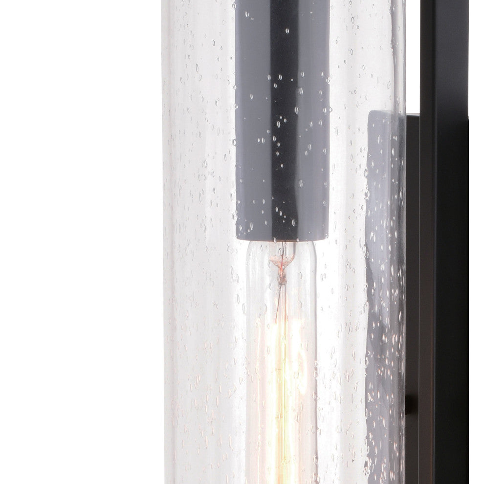 Morgan Park 20"H Outdoor Wall Light Matte Black