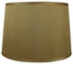 French Drum Lamp Shade, 14x16x11", Golden Taupe
