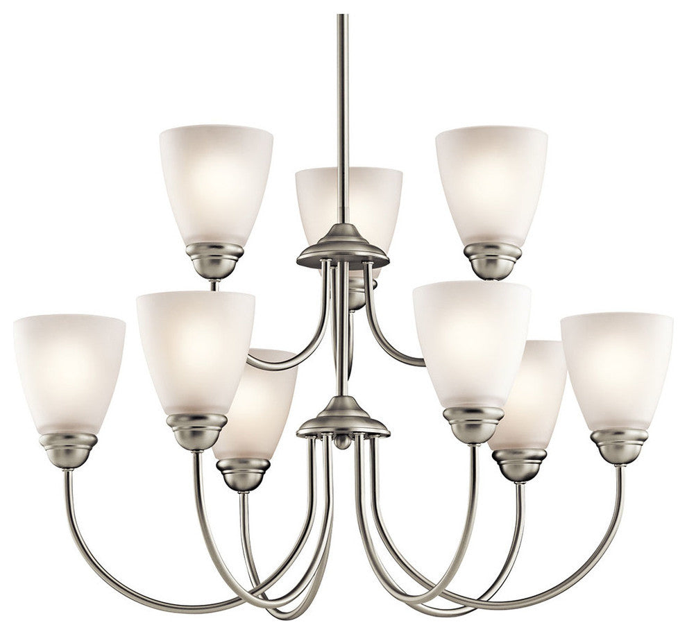 Kichler Jolie Nine Light Chandelier 43639NI