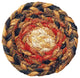Homespice Decor Russet Jute Braided Coaster 4" (Round)