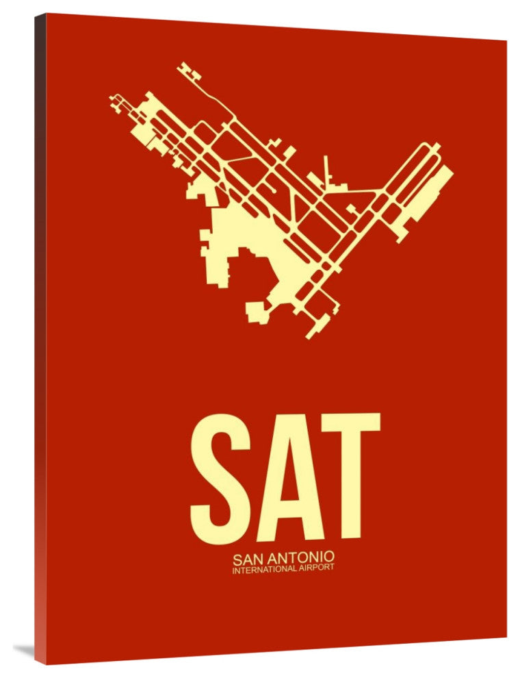 "SAT San Antonio Airport 1" Fine Art Print