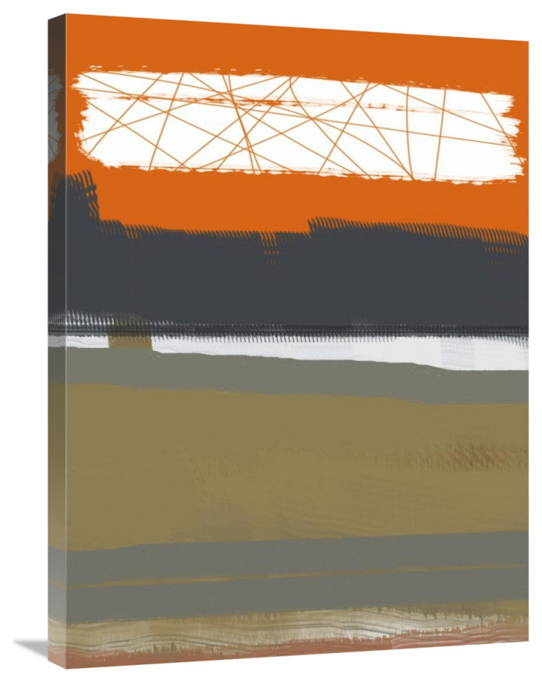 "Abstract Orange 1" Fine Art Print