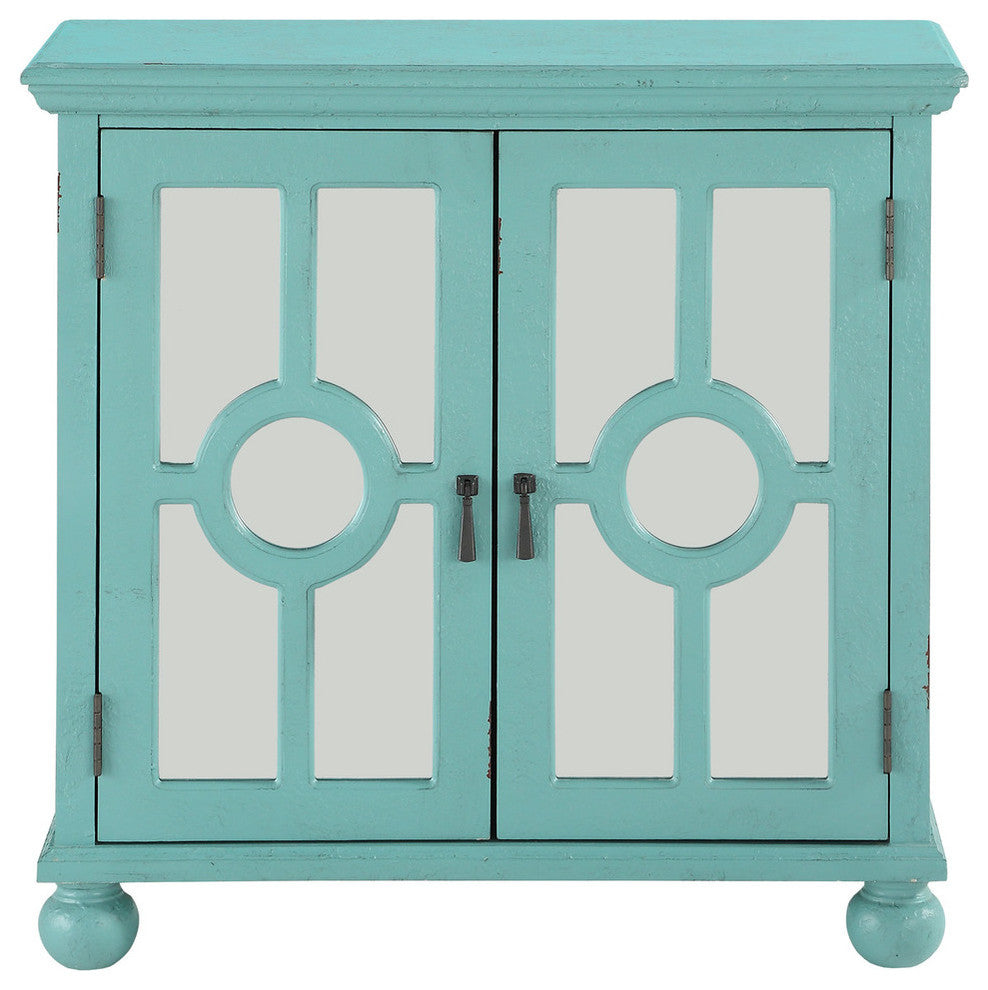 Chai Accent Chest, Aqua
