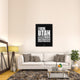 "Utah Black and White Map" Fine Art Print