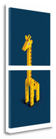 "Giraffe" By Bo Virkelyst Jensen, Giclee Print on Gallery Wrap Canvas