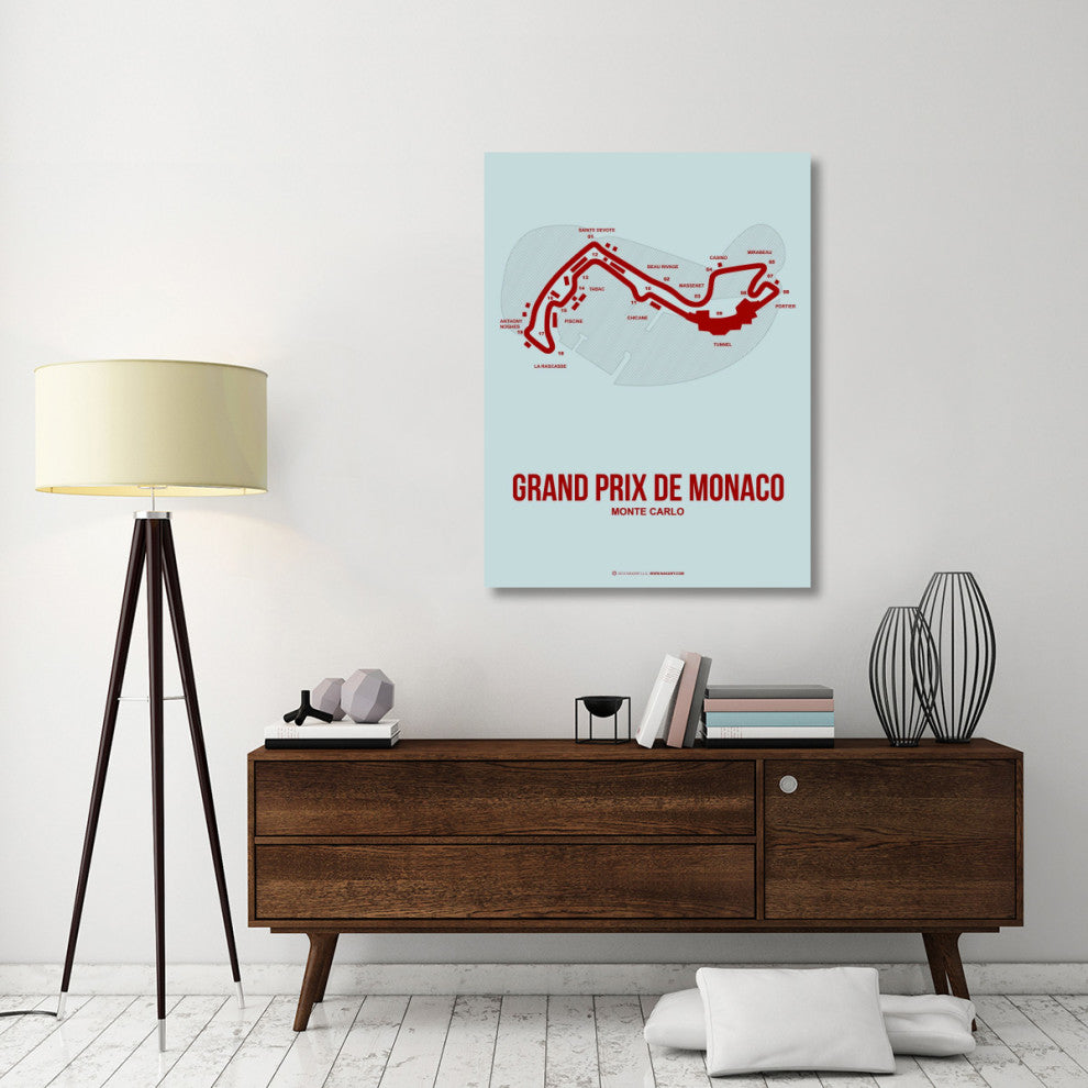 "Monaco Grand Prix 3" Fine Art Print