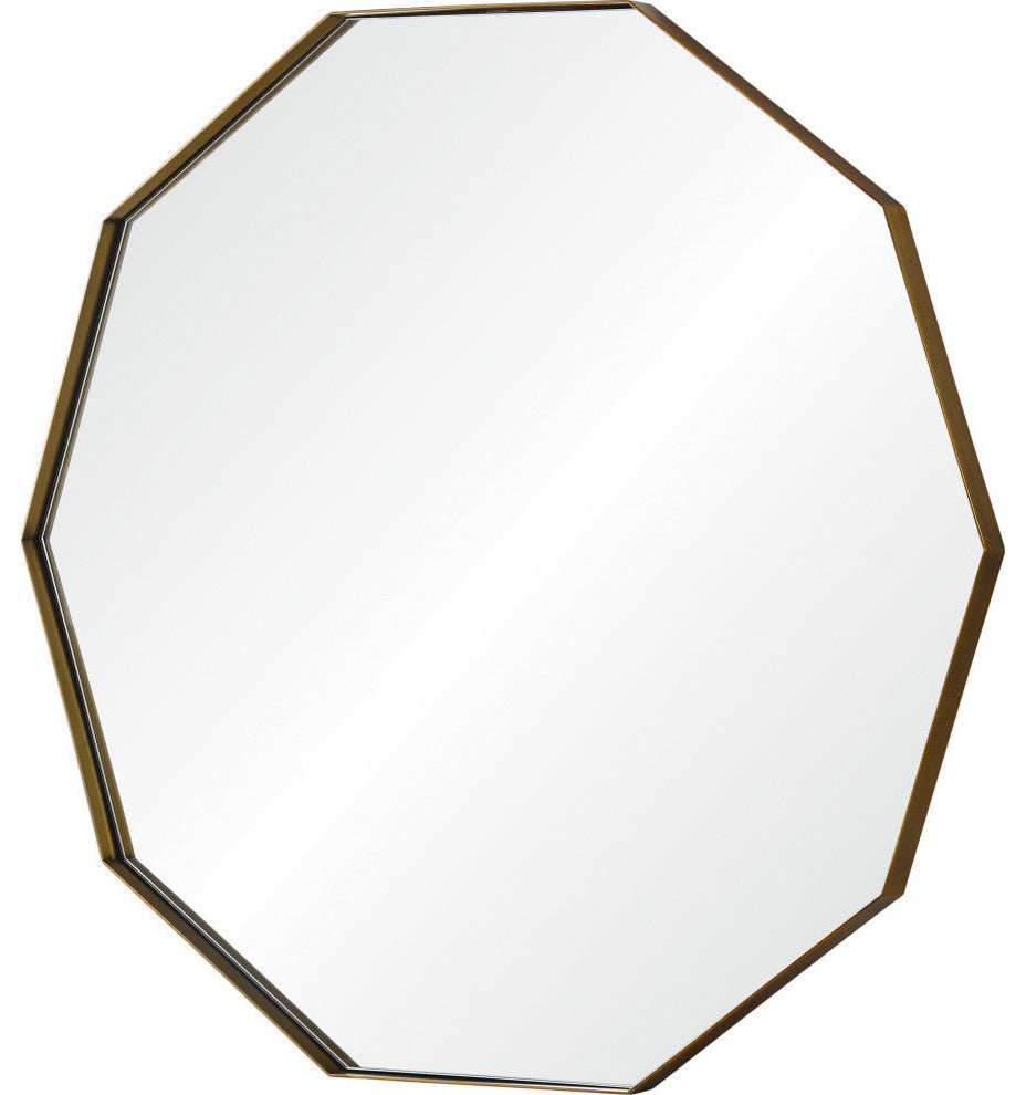 Cruz 40 x 38 octogonal deccorative wall mirror