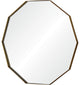 Cruz 40 x 38 octogonal deccorative wall mirror