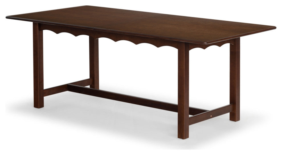 Safavieh Couture Rhylee Extendable Dining Table, Walnut