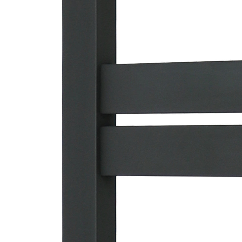 Grande Towel Warmer, Black, 12 Bars