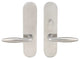 Summer Lever, Tubular Passage With Privacy Bolt, RH, Satin Stainless Steel