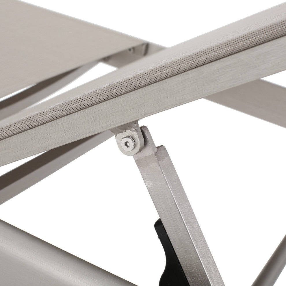 Coral Bay Outdoor Mesh Chaise Lounge, Set of 4