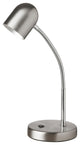 5W Table Lamp, Satin Chrome Finish