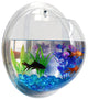 Modern Home Fish Bubble Aquarium - Deluxe Acrylic Wall Mounted Fish Tank w/Bonu