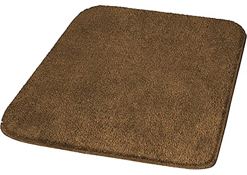 Mahogany Quick Drying Microfiber Super Soft Bathroom Rug, Rumba, Extra Large
