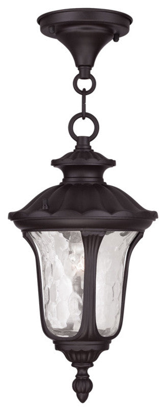 Oxford Outdoor Chain-Hang Light, Bronze